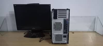 Core i3 3rd generation PC with box monitor and in windows 11 pro setup