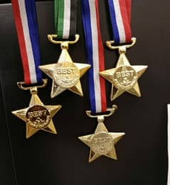 Golden Achievement Award for cricket football badminton & achievements