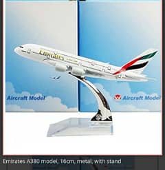 Aircraft Model Metal 16cm Imported