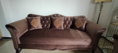 5 Seater Sofa & 2 seater Deewan for urgent sale 0
