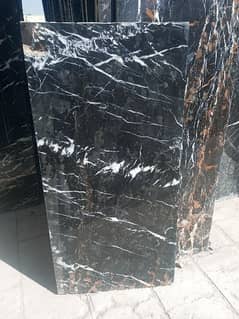 peore black and white marble
