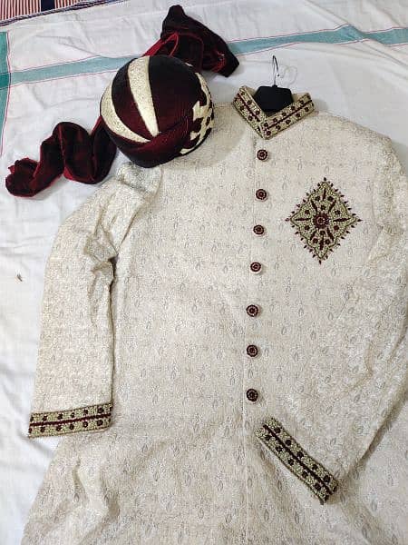 Groom Dress Men Sherwani 2