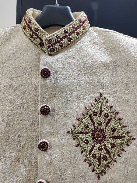 Groom Dress Men Sherwani 3