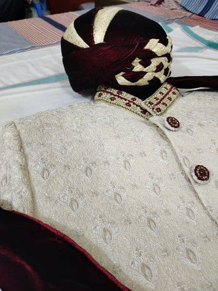 Groom Dress Men Sherwani 7