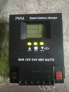 60Amp PWM Solar Charger Controller 12v/24v/48v Auto Smart Battery