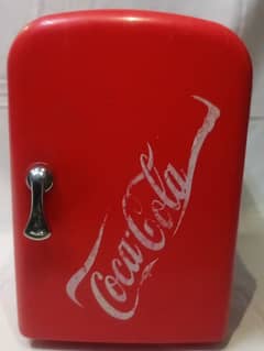coca- cola mini fridge