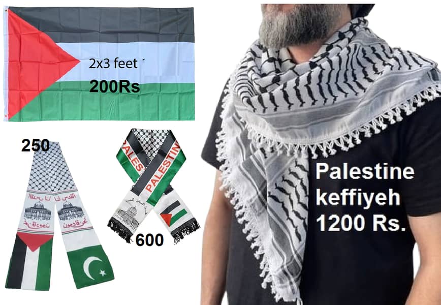 Palestine Flag and Muffler to Show Solidarity with Palestinian Peoples 14