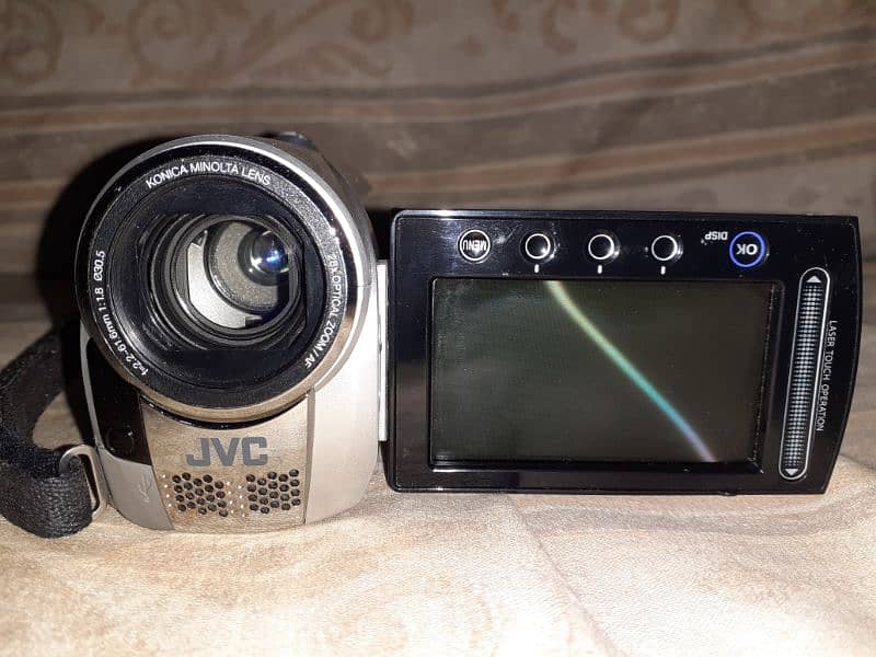 JVC gz-ms90e HD digital memory camera 4