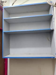Shelf's and cabinet
 price 12,000/