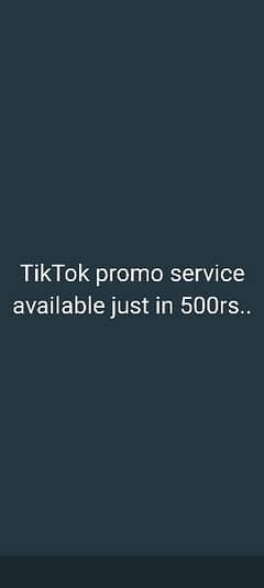 Tik Tok services available