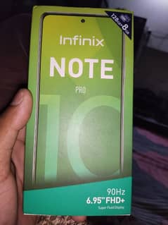 Infinix Not 10 pro 8/128 All okay original box chger