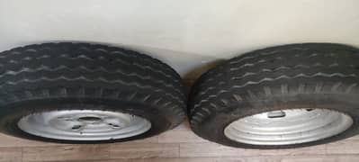 original Kenda 2 tyres with rims
