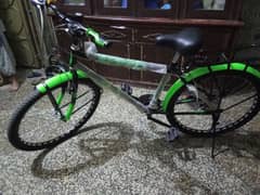 Speed four Gear green Cycle