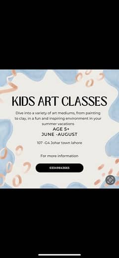tuition / summer camps / art n craft