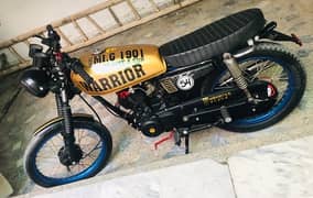 honda 125 2002 converted to cafe Racer look