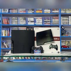 PS3 Slim 320GB Jailbrk With Games Playstation 3