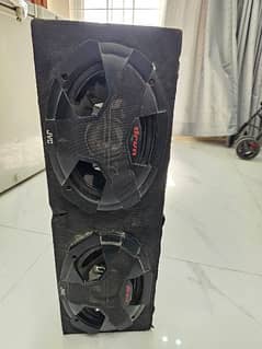 Cars speakers in a box