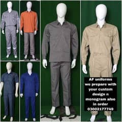 Workers industrial uniform clothes custom design for factories labour