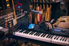 Music Studio recording your own song in Lahore