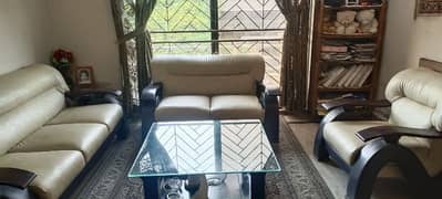 Sofa set with center table and 2 side table