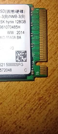 NVME SSD Card 128-GB Stock available