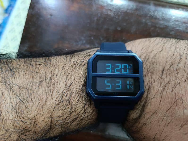 Original Adidas Blue Digital Watch in 12000 only 0