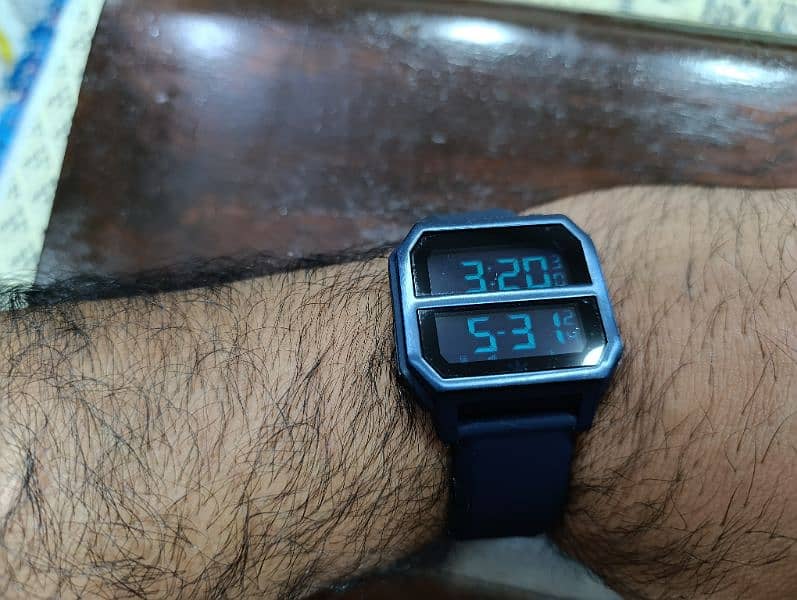 Original Adidas Blue Digital Watch in 12000 only 2