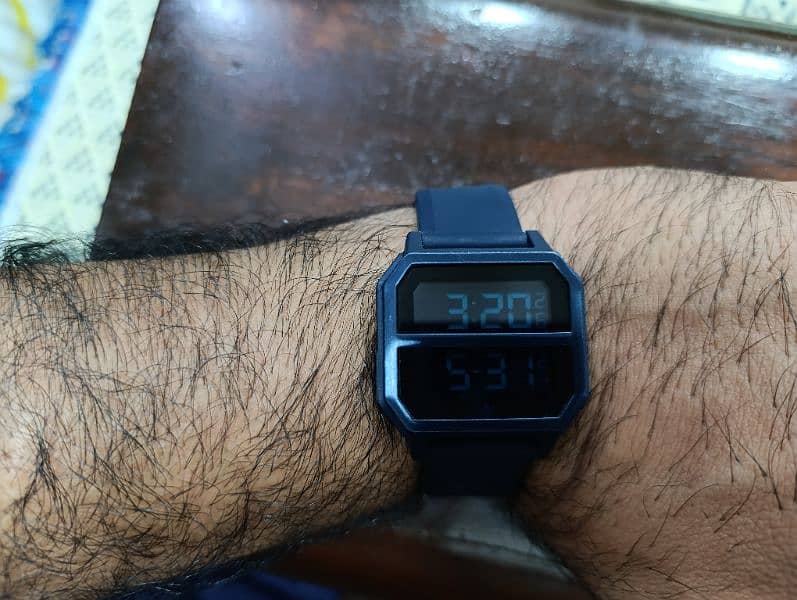 Original Adidas Blue Digital Watch in 12000 only 3