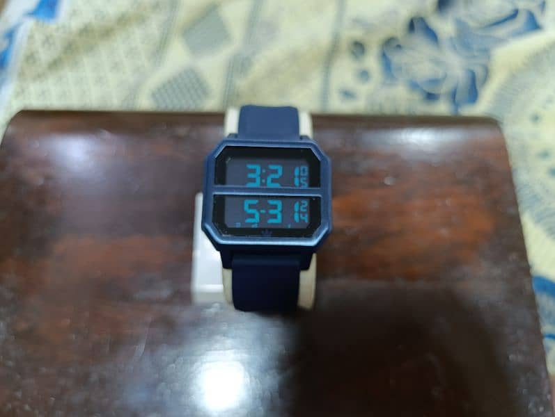 Original Adidas Blue Digital Watch in 12000 only 6