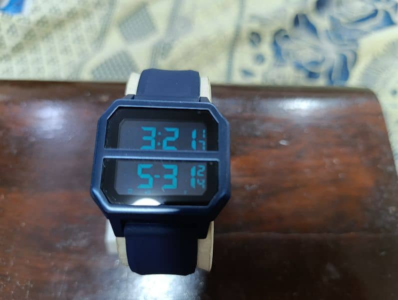 Original Adidas Blue Digital Watch in 12000 only 8