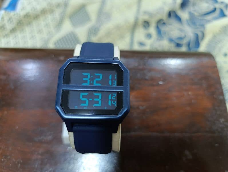 Original Adidas Blue Digital Watch in 12000 only 9