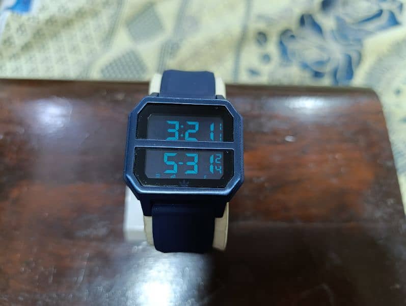 Original Adidas Blue Digital Watch in 12000 only 10