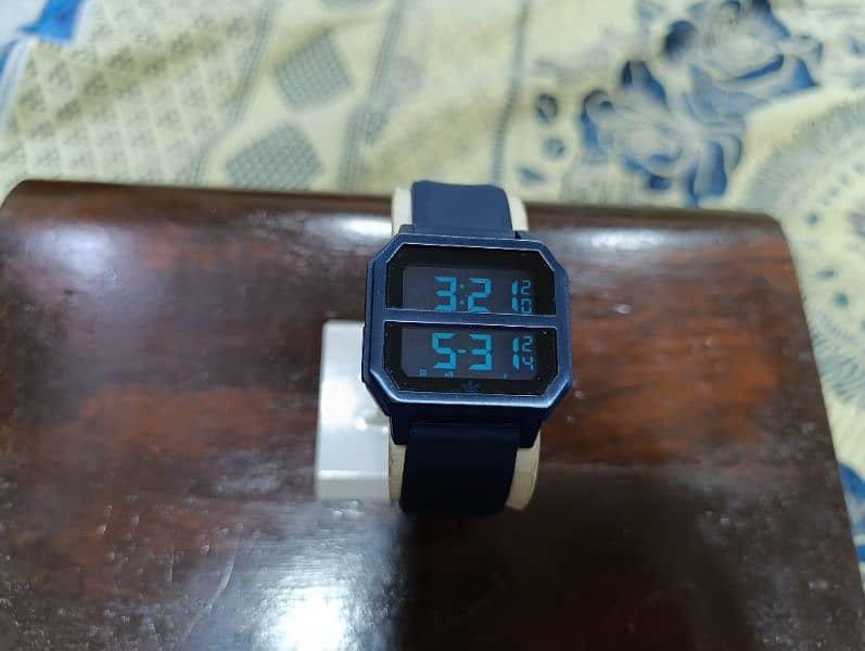 Original Adidas Blue Digital Watch in 12000 only 13