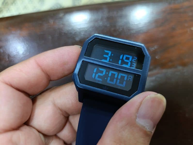 Original Adidas Blue Digital Watch in 12000 only 19