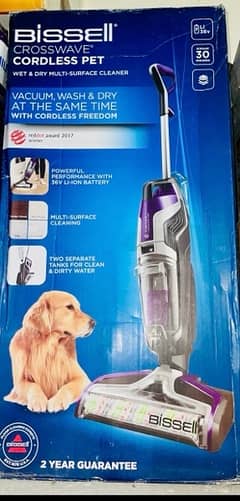 Bissel Cordless Crosswave Wet & Dry Multisurface Vacuum Cleaner