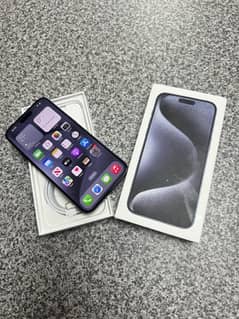 iphone 15 pro max 10/10 condition only 15 day use
