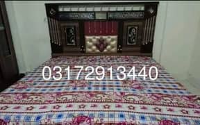 bedroom set with mattress in nazimabad 5 star 03162623316