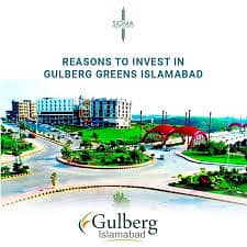 Gulberg Green Plot 5 mark as near to develop Islamabad