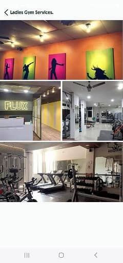 ladies gym admission free on surces road housing calone one