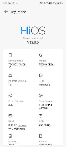 Tecno Camon 20 special Edition 9