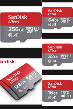 Sandisk Micro SD Cards 8gb-512gb