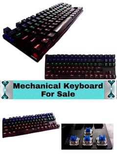 T-Dagger TGS005 Fully mechanical keyboard with blue switches!