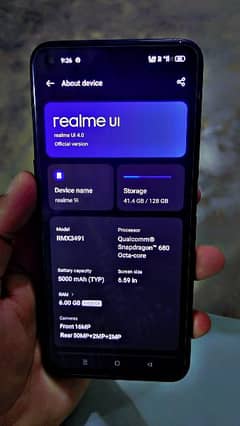 Realme 9i 6 GB 128 GB 10 by 10