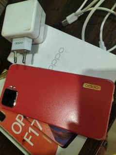 oppo f17 8GB 128GB box +charger