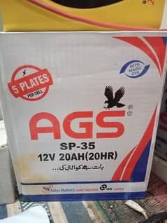 AGS BATTERY 5 PLATES 50