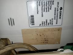 Gree 1 Ton Split Air Conditioner 10/10 condition