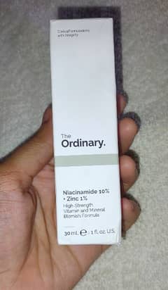 The ordinary niacinamide 10% Zinc 1 % serum