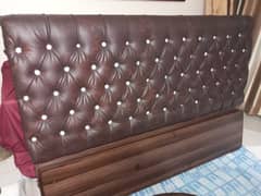 Luxury King Size Cushioned Bed Just Like New 0