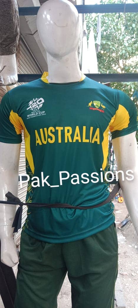 Pakistan Cricket New Shirt Jersey, Matrix T20 World Cup 2024 T-Shirt 5