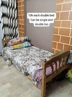 double beds